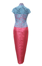 Load image into Gallery viewer, Gail Cap Sleeve Cheongsam

