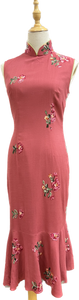 Carmen sleeveless cheongsam