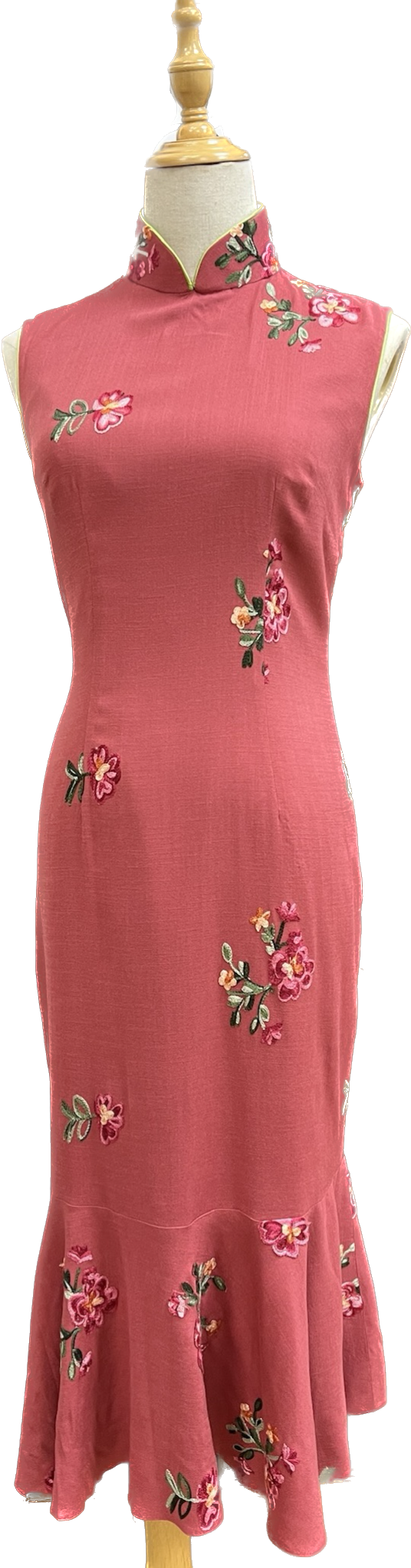 Carmen sleeveless cheongsam