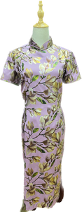 Caroline Satin sleeved cheongsam