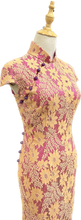 Load image into Gallery viewer, Tessa Sleeved Cheongsam Gown
